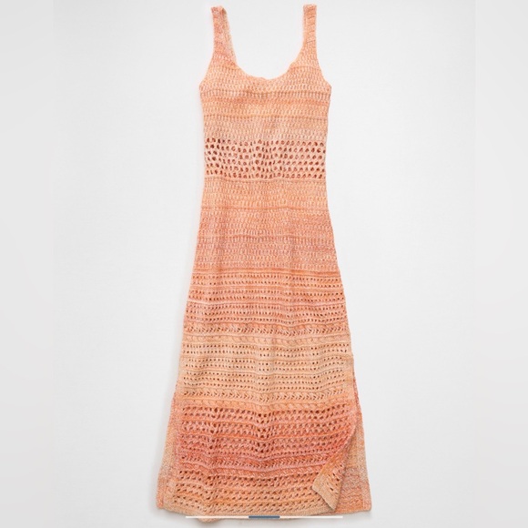 American Eagle Outfitters Dresses & Skirts - American Eagle Bodycon Crochet Maxi Dress Size Medium NWT